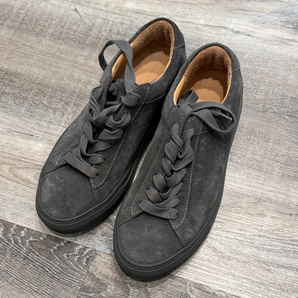 KOIO Men's Gray Suede Sneakers